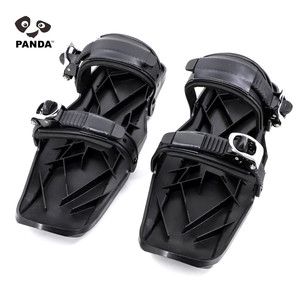 Mini-skis pour hommes débutants, écologiques, légers, double planche, ABS, fermeture à boucle, emballage en boîte, modèle - Product Image 1