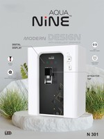 Purificateur d'eau Aqua Mars Aqua Green RO avec réservoir de 9 L, corps en ABS de qualité alimentaire, filtre mural ou à poser sur comptoir avec indicateur LED