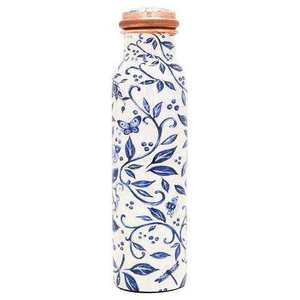 Bouteilles d'eau en cuivre pur fini Curve Patton - Product Image 5