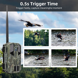 Nouvelle caméra de chasse sans fil 4G LTE, 14MP, 2.7K HD, étanche IP66, vision nocturne, contrôle par application, carte SD, prix usine - Product Image 3