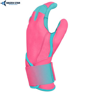 Baseball Batting Gloves <b>Leather</b>/<b>Synthetic</b> <b>Leather</b> Customizable Color/Size Lightweight High Quality Comfortable Training - Product Image 4