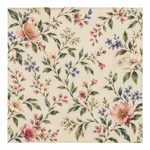 Pañuelo Hijab Cuadrado de Chifón con Estampado Floral, Ligero, para Mujer, para Uso Diario en Todas las Estaciones - Product Image 6