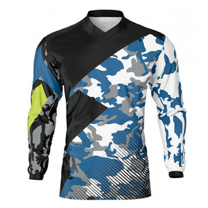 Maillot de motocross pour homme à manches longues, léger, respirant, anti-transpiration, personnalisable OEM - Product Image 4