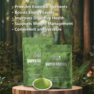 Mélange de superaliments biologiques à marque privée avec probiotiques et enzymes digestives <span class=keywords><strong>pour</strong></span> la santé intestinale, l'énergie et le stimulation du métabolisme - Product Image 2