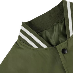 High Quality ODM OEM Customized <b>Men's</b> Baseball <b>Jacket</b> Custom Logo Printing New Arrival Windbreaker Varsity <b>Jacket</b> Wholesale - Product Image 4