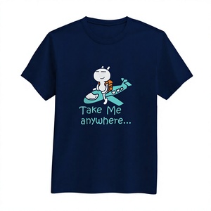 เสื้อยืดโอเวอร์ไซส์ผู้ชาย 180 GSM ผ้าฝ้ายพรีเมียมเนื้อหนัก คอโอ แขนสั้น ลายการ์ตูนสีสันสดใส สไตล์สตรีทแวร์ - Product Image 2