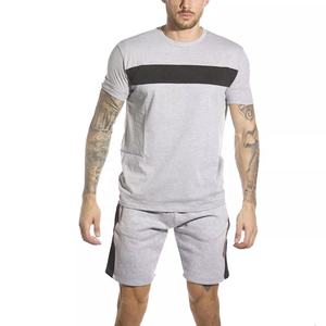 ชุดเซ็ต 2 ชิ้น เสื้อผ้าลำลองผู้ชายสำหรับฤดูร้อน เอวยางยืด ผ้า Oxford ระบายอากาศได้ดี เหมาะสำหรับวิ่งและเล่นกีฬา - Product Image 5