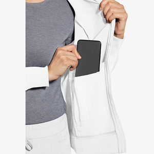 Blouse de laboratoire unie pour femmes, en molleton de coton chaud, respirante et confortable, idéale pour l'hôpital, design hivernal, haute qualité, très vendue - Product Image 5
