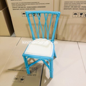 Sillas Infantiles de Ratán Hechas a Mano Estilo Bohemio para Alquiler, Ideales para Fiestas de Cumpleaños, Bodas y Eventos de Lujo, Fabricante OEM - Product Image 4