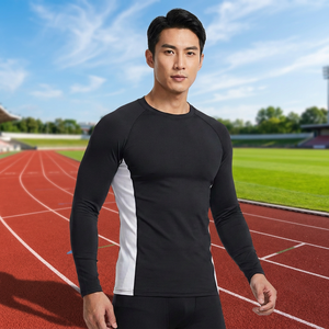 High Performance Active wear For Daily Sports Wear <b>Men</b> <b>Compression</b> <b>Shirt</b> Supportive Gym Outfit Sessions <b>Men</b> <b>Compression</b> <b>Shirt</b> - Product Image 6