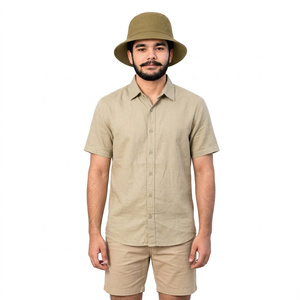 Chapeau bob en velours côtelé pour la pêche, vente en gros pour marques américaines, prix d'usine et support de marque privée - Product Image 3