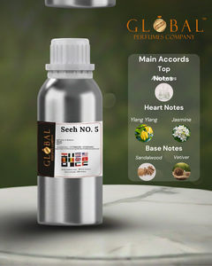 SEE NO 5 Parfum Inspiré de Haute Qualité, Concentré, Longue Durée, Multi-Senteurs, pour Usage Quotidien, Fournisseurs en Gros - Product Image 1