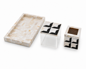 Alta calidad decoración del hogar árabe Mubkhar Ramadán regalo artesanía bandeja de madera Acryluc caja quemador conjunto con estilo de diseño Industrial - Product Image 6