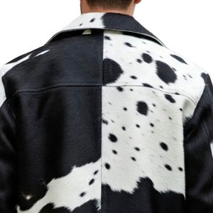 Chaqueta de Motociclista de Cuero Genuino para Hombre, Corte Regular, Impermeable, con Logotipo Frontal Personalizable, Estilo Motociclista, Chaquetas de Cuero Vacuno - Product Image 5