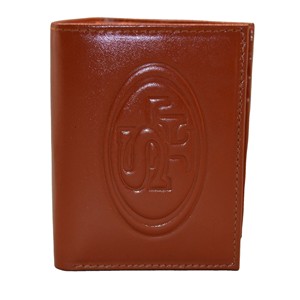Men's Genuine Leather <b>Trifold</b> <b>Wallet</b> Minimalist Design Multi-Card Holder Short Fold Closure Brown Color - Product Image 2