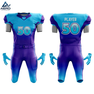 Uniforme de Fútbol Americano Personalizado Unisex, Nuevo, de Poliéster, el Mejor, Estilo Único, Ligero, en Oferta - Product Image 4
