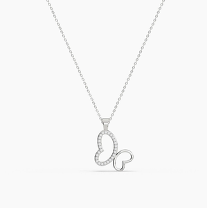 Pendentif solitaire classique en or 18 carats avec diamant de laboratoire certifié IGI pour femme, idéal pour un mariage - Product Image 3