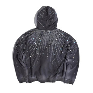 <b>Rhinestone</b> <b>Hoodies</b> Fashion Wear Adult Size Latest Design Cotton Blended <b>Hoodies</b> In Wholesale Price <b>Rhinestone</b> <b>Hoodies</b> - Product Image 2