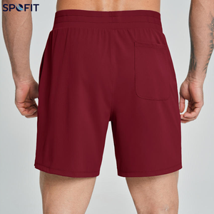 New 2026 Wholesale <b>Men's</b> Quick Dry Sports <b>Shorts</b> Breathable Stretch Running Training Athletic Drawstring Mid Waist - Product Image 4