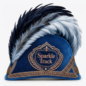 Plumes décoratives de qualité supérieure Signature Hackles avec logo personnalisé, services de fournisseur OEM pour la taille et la personnalisation - Product Image 1