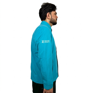 Veste softshell respirante de haute qualité, nouveau design, vente en gros, vêtements de sport, polyester, imperméable, pour homme - Product Image 3