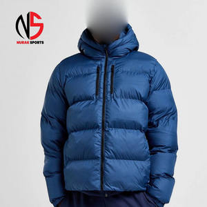 Chaqueta Acolchada con Cierre para Hombre, Personalizada con Logotipo OEM, Tejido Transpirable de Secado Rápido, Chaqueta Casual de Invierno 2026 - Product Image 1