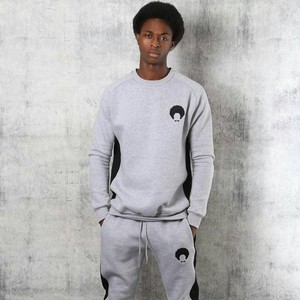 Sudadera con Capucha de Forro Polar Negro para Hombre, Estilo Deportivo, Color Sólido, Informal, Transpirable, 100% Poliéster, 200g, Logotipo en el Cuello Trasero - Product Image 6