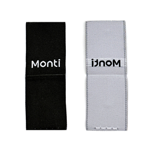 Etiquetas de Estilo de Primera Calidad, Etiquetas Rectangulares de Damasco Tejidas Personalizadas, Plegado Central, Corte Láser, Costura para Prendas, Agregar Logotipo de la Empresa - Product Image 2