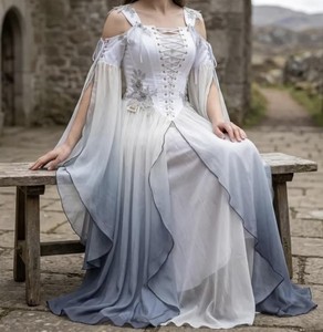 Vestido de Moda Moderna para Mujer - Elegante Vestido Largo hasta el Suelo con Cintura Natural, Sin Mangas, 100% Algodón, para Fiestas de Verano - Product Image 1