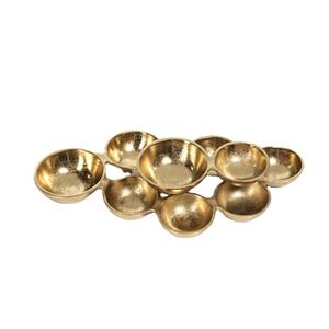 Bol de service en céramique haut de gamme, écologique, design de luxe, artisanal, pièce d'accent contemporaine pour la maison, style américain - Product Image 1