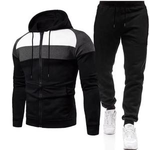 Survêtement pour homme tendance et ajusté, vêtements d'entraînement confortables, fermeture éclair, survêtement pour homme, sweat-shirt pour homme 2026 - Product Image 1