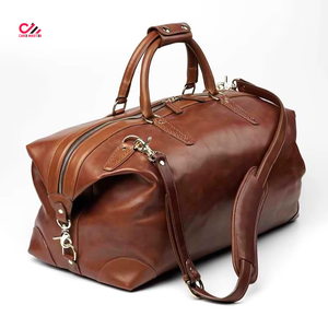 Travel Duffel Bag Handbag Unisex Genuine Cow Leather Classic Casual Eco-friendly Fashion Large Capacity Outdoor Shoulder - Product Image 6