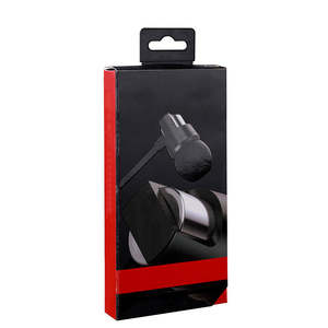 Premium Custom White Paper Packaging <b>Box</b> with Custom Logo for Wireless Earphones, Bulk Wholesale - Product Image 1