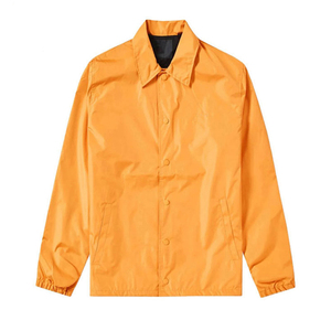 Custom Nylon /Polyester <b>Coaches</b> Jackets Waterproof Autumn Wear Turn Down Collar <b>Coaches</b> Men's Jackets - Product Image 1