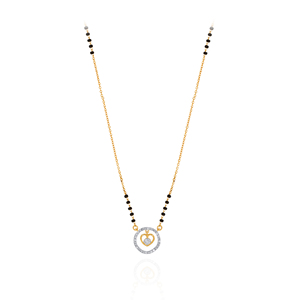 Collier GLEAMORA ENTERPRISE pour femme, plaqué or rose 18 carats, diamant fantaisie cultivé en laboratoire, style classique, à porter tous les jours, certifié IGI - Product Image 2