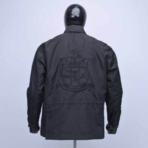 เสื้อแจ็คเก็ตแขนยาวผ้าฝ้ายคุณภาพพรีเมียม ผลิตตามสั่ง พร้อมปักลายด้านหลัง และเสื้อเชิ้ตติดกระดุม - Product Image 5