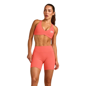 Soutien-gorge de sport dos croisé pour femme, avec logo réfléchissant, respirant, anti-humidité, extensible, pour la gym, la course, le yoga et le fitness - Product Image 1