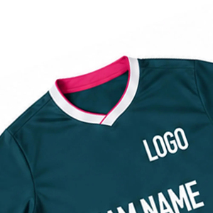 Meilleur fabricant d'uniformes de football personnalisés imprimés par transfert thermique pour adultes, ensemble d'été à séchage rapide 100% polyester, nom et numéros d'équipe - Product Image 6