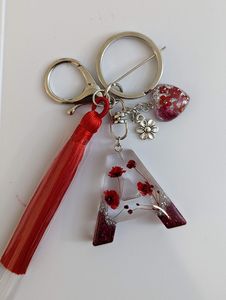 Resin Key Ring Featuring Miniature Fruit Decoration With Strong Metal Ring For Everyday Key Organization - Product Image 1