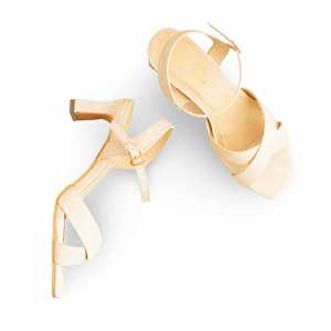 Sandale à talon formelle pour femme fauve modèle FR5385 - Product Image 1