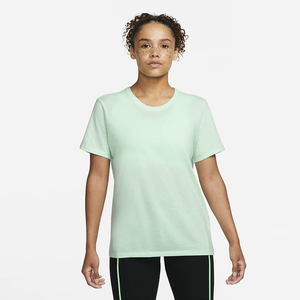 Camiseta de algodón 100% para mujer, estilo urbano, con logo bordado, novedad, cuello redondo, manga corta, para verano. - Product Image 1