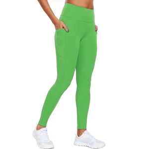 Mallas para uso casual 100% Algodón Leggings sin costuras para la comodidad diaria Leggings con bolsillos fitness Ligero - Product Image 1