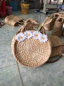Eco-Friendly Multifunction Picnic Flower Storage <b>Baskets</b> for Food storage wholesale Water hyacinth storage <b>basket</b> bulk - Product Image 2