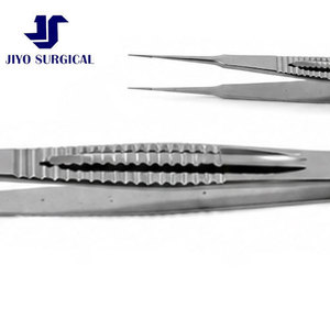Jiyo Surgical Co. CE Quality Osher Fixation Forceps MP-4560 4 1/8 Inches Wide Serrated Flat Handle Delicate Surgical Instrument - Product Image 6