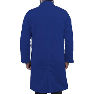 Blouse de laboratoire médicale sur mesure OEM de haute qualité avec boutons-pression, en tissu tricoté, unisexe, disponible dans toutes les couleurs et tailles - Product Image 3
