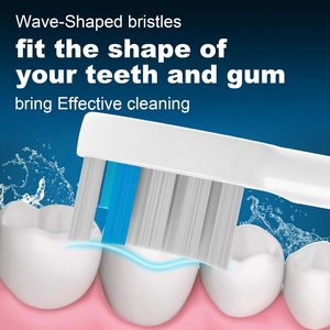 Total Mouth Guard Round Replacement <b>Toothbrush</b> <b>Heads</b> Generic for Oral Bs Electric Refills Wholesale OEM Factory - Product Image 5