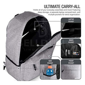 Backpack <b>Bags</b> Functional Daily Use <b>Accessory</b> With Roomy Compartments And Lightweight Comfort For Online Sale - Product Image 2