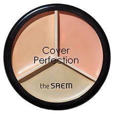 Descuento en la Crema Correctora Triple Pot Cover Perfection de Saem, 13.5g, 01 Beige Correcto, 1 unidad - Product Image 1
