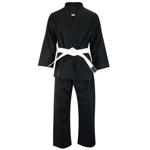 Uniforme de Karate de alta calidad para niños y adultos, traje con cuello blanco, ropa de entrenamiento para Kickboxing, MMA, artes marciales, Kimono de alta calidad - Product Image 3