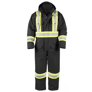 安全工作服高能见度阻燃工作服安全工作服装轻质FR处理优质棉